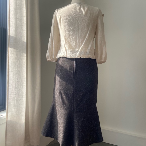 Feminine Tweed Café Skirt ☕️ - Picture 5 of 9